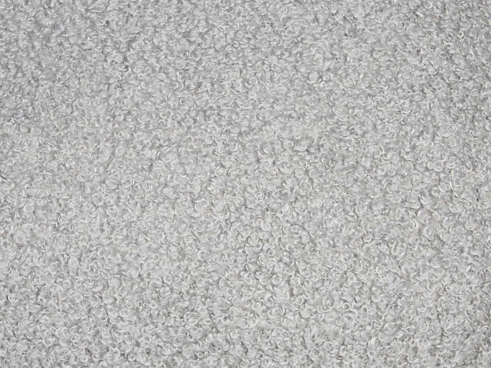 Poduszka dekoracyjna ANGELONIA 45 x 45 cm Boucle Szary Jednolity_936066