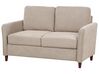 2 Seater Fabric Sofa with Storage Taupe MARE_918615