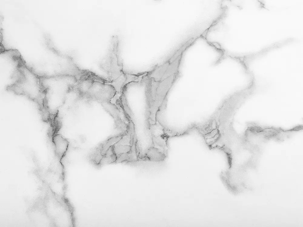 Dining Table GRIEGER White Marble 160 cm 90 cm_850372