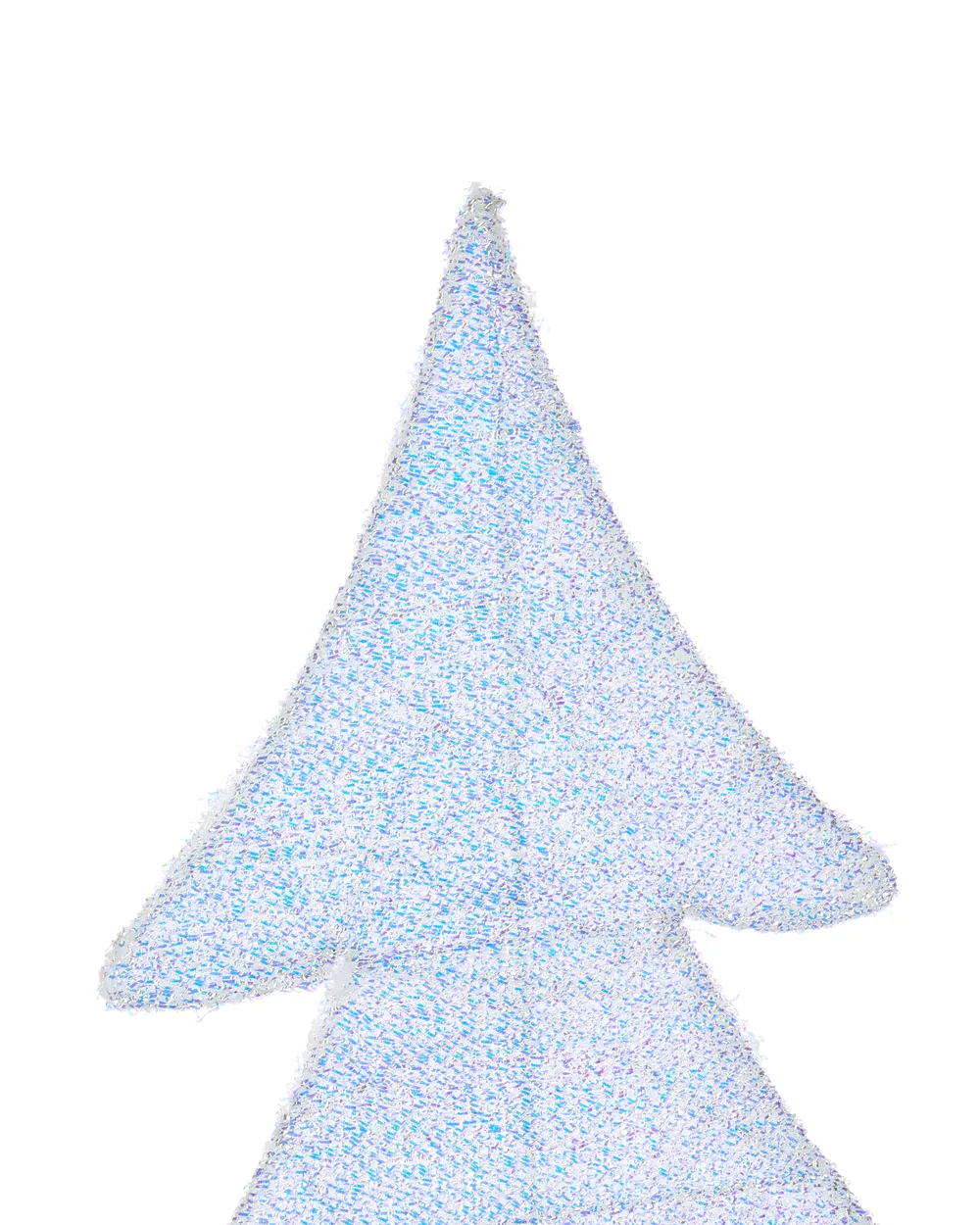 Decorazione per esterni LED EDASJON 95 cm Albero di Natale Bianco_1018811