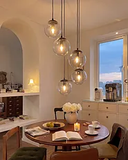 Lampa wisząca NOEL Szkło Czarny_1153849