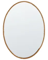 Lustro ścienne OUVEA 57 cm 79 cm Metal Złoty_748525