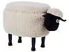 Pufa zwierzak ze schowkiem SHEEP Baranek Jasnobeżowy