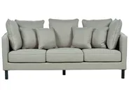Sofa 3 Seater FENSTAD Fabric Light Grey_897651