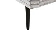 Bed Corduroy FLAYAT 160 x 200 cm (EU King Size) Light Grey_967852