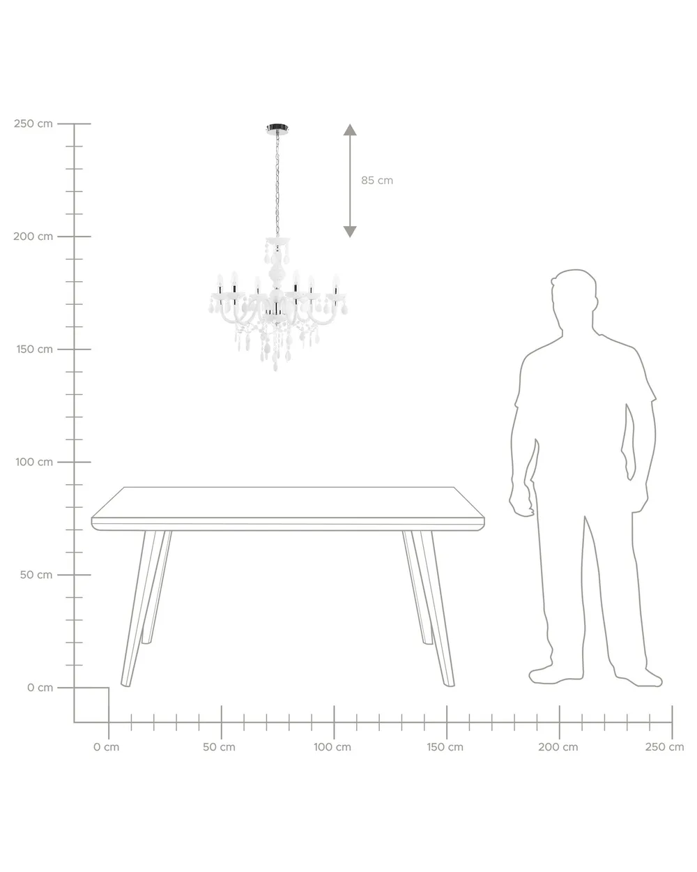 Chandelier KALANG White_824508