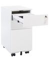 3 Drawer Metal Filing Cabinet White BOLSENA II_932654