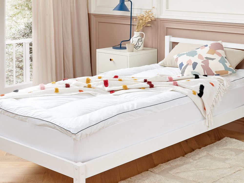 Surmatelas en polyester MULHACEN 90 x 200 cm