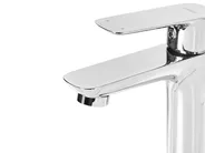 Basin Mixer Tap CHIMBOTE Brass Silver_998928