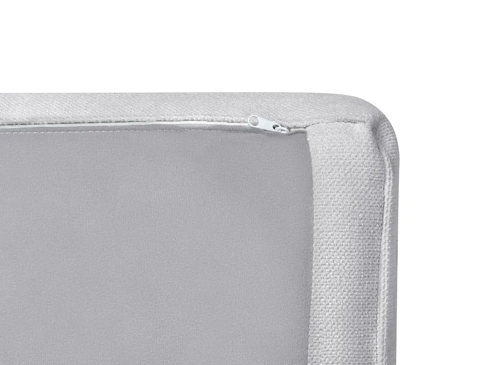 Sofa 3 Seater SAVALEN Fabric Light Grey_998124