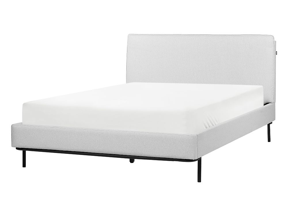 Bed Fabric CORIO 140 x 200 cm (EU Double) Light Grey