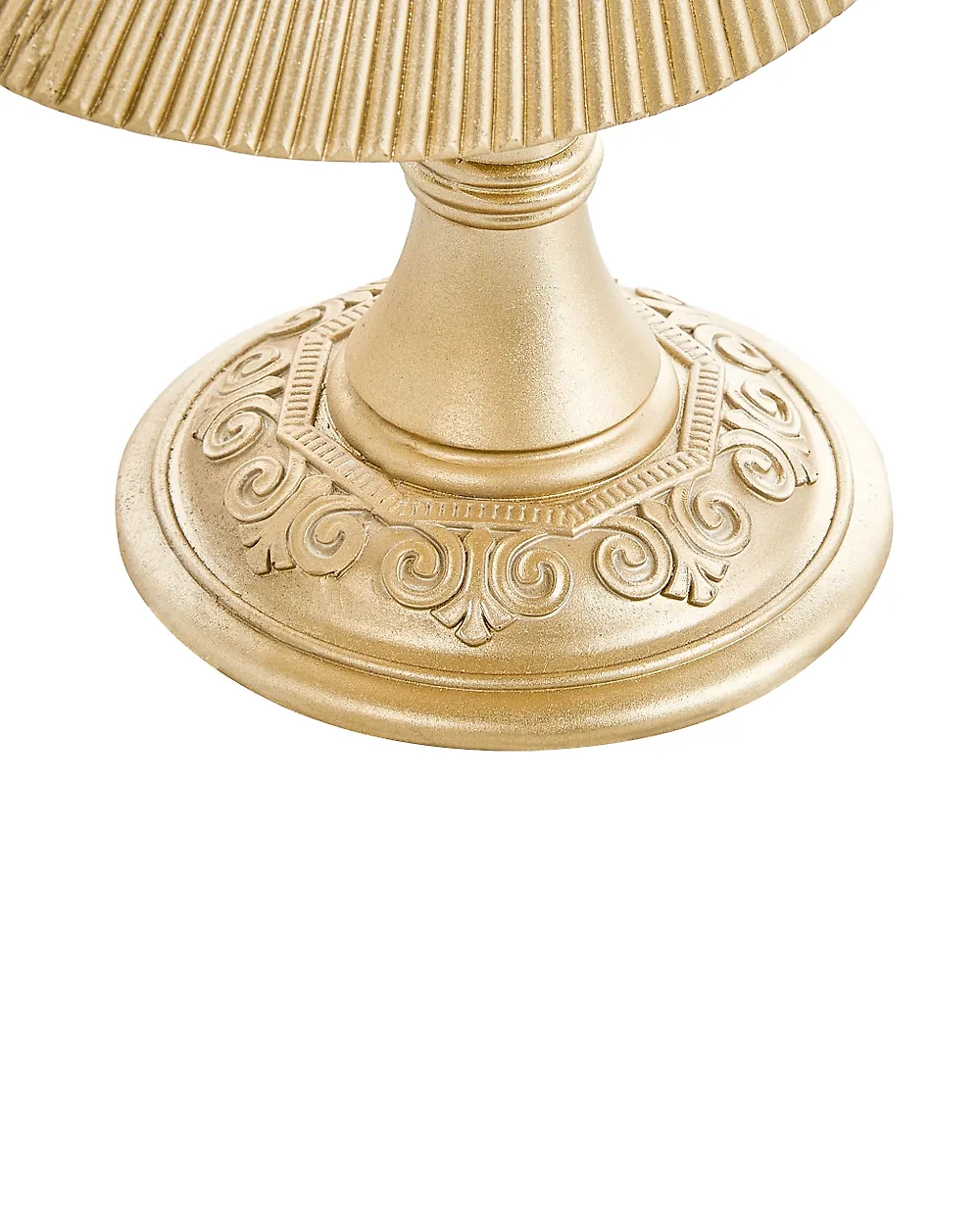 Set di 2 decorazioni natalizie ERVASTI 32/41 cm Albero di Natale Oro_1175737