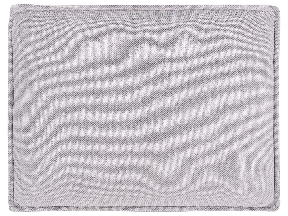 Corner Sofa Bed 3 Seater EDANE with Storage Fabric Grey Left Hand_1057225