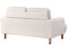 2 Seater Boucle Sofa White TUVE_927351