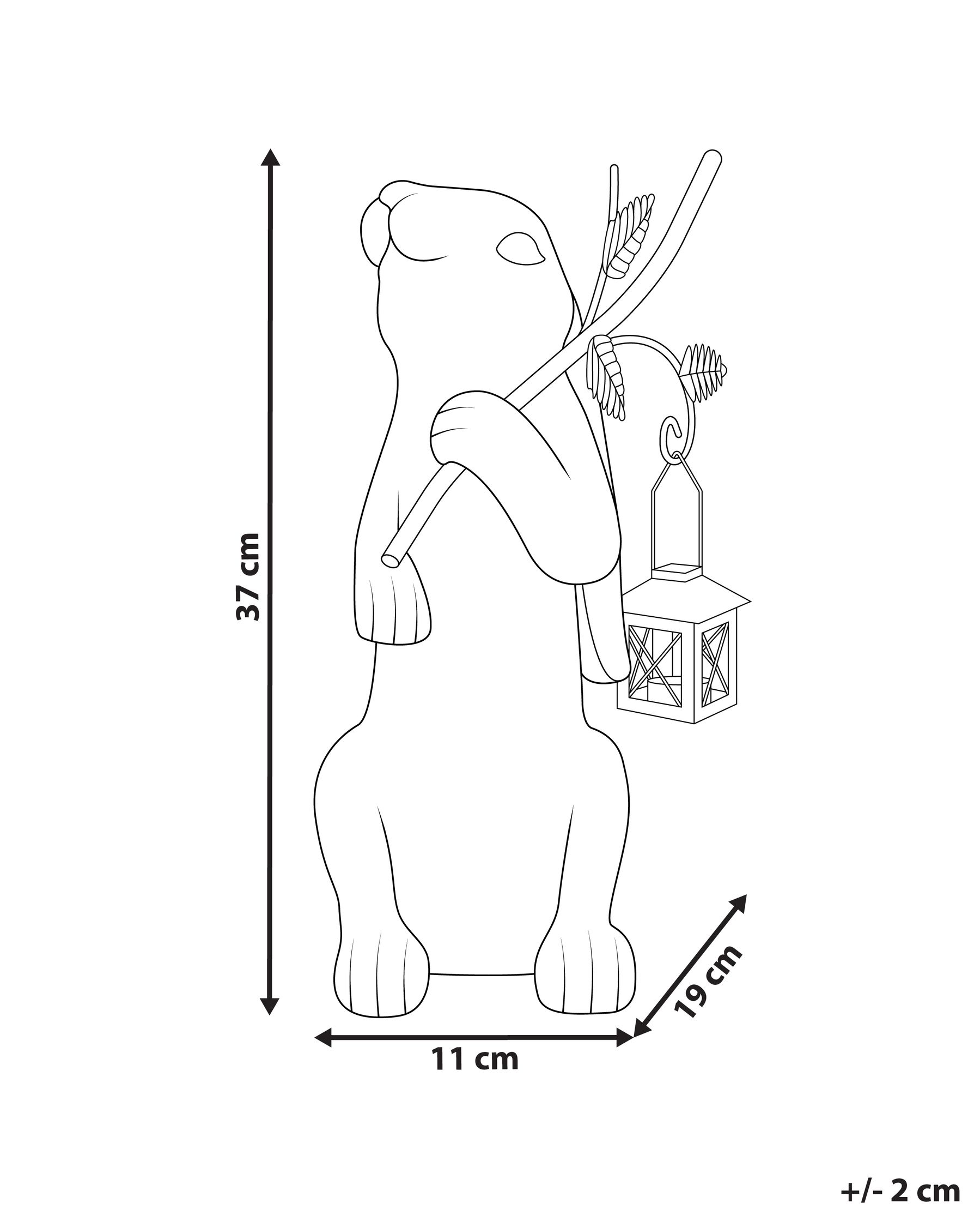 Garden Figurine NOLAY Grey_938824