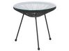 PE Rattan Bistro Set Black ACAPULCO II_795235