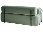 Sofa 2 Seater ELVA Fabric Light Green_1035638
