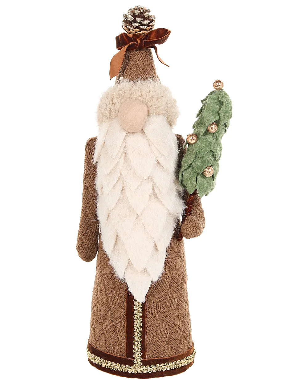 Set of 2 Figurines PITEA 44/54 cm Gnome Brown_1158714
