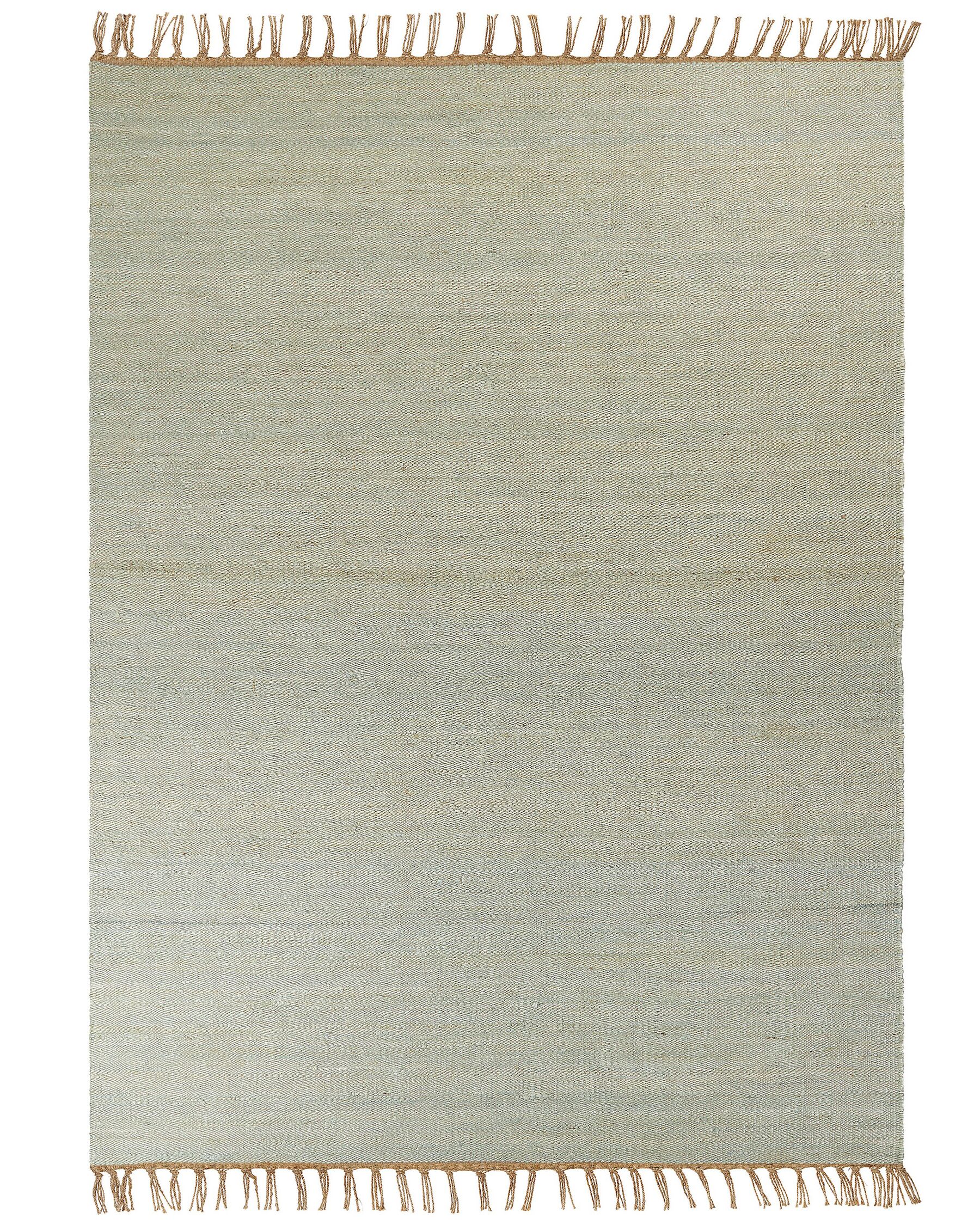 Jutový koberec 160 x 230 cm zelený LUNIA_846254