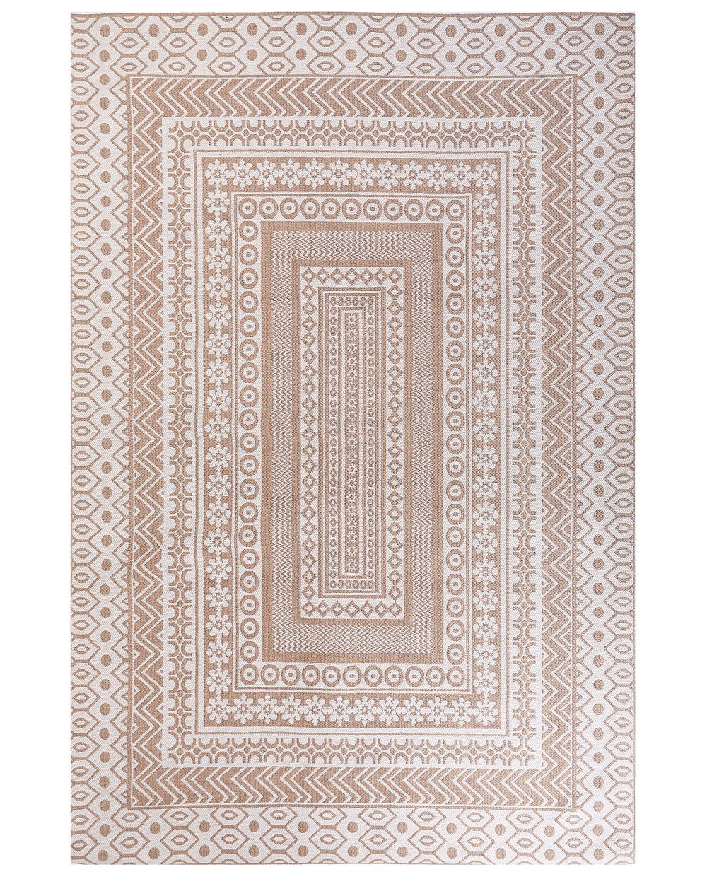 Tapis BAGLAR Blanc 200 x 300 cm Jute