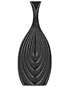 Decorative Vase THAPSUS 39 cm Ceramic Black
