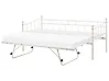 Daybed Metal LOUANNEC 90 x 200 cm (EU Single) Extendable Beige