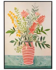 Canvas WEXFORD Floral Motif Multicolour_1071559
