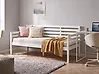 Daybed Wood THEZA 90 x 200 cm (EU Single) White
