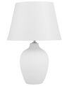 Lámpara de mesa de cerámica blanco crema 52 cm FERGUS_741609
