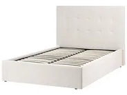 Ottoman Bed LORIENT Boucle Off-White 120 x 200 cm (EU Small Double)_1062970