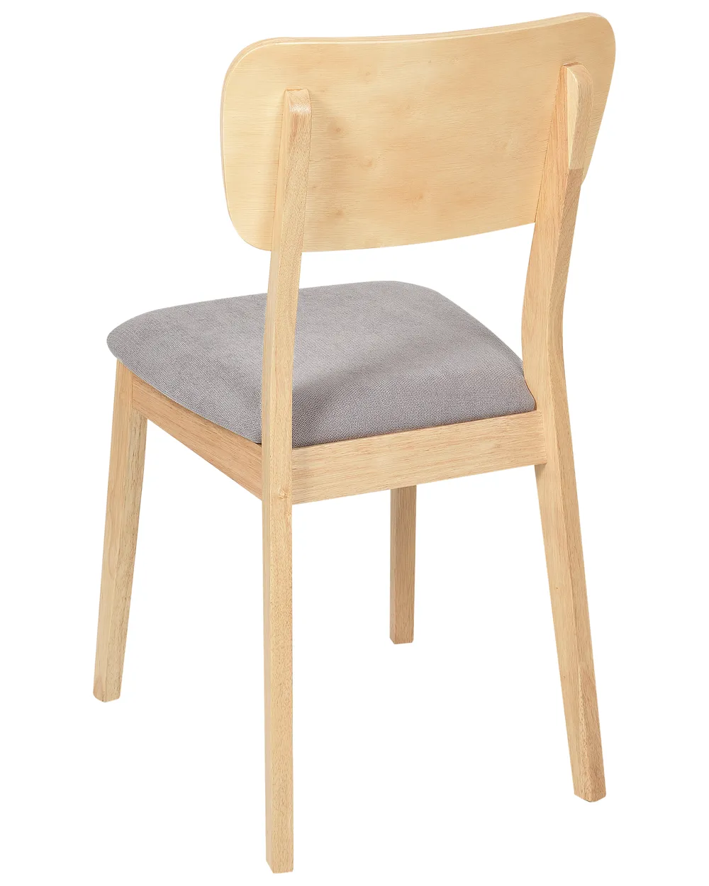 Set di 2 sedie da pranzo MINIER Legno Marrone chiaro/Grigio_926516