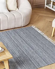 Tappeto MALHIA Grigio 160 x 230 cm_1178618