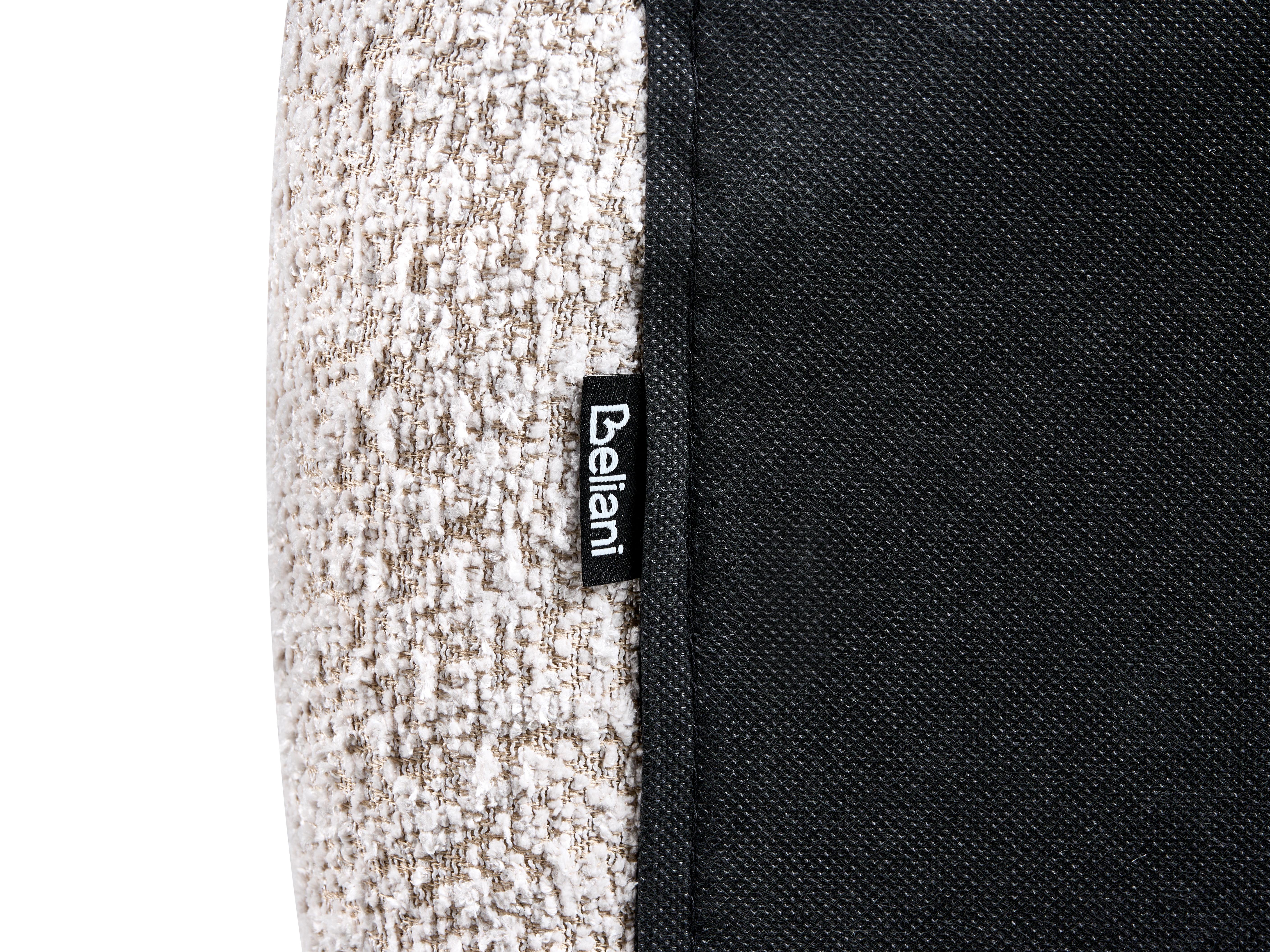 Bett mit Stauraum BASTON Bouclé Hellbeige 180 x 200 cm_997030