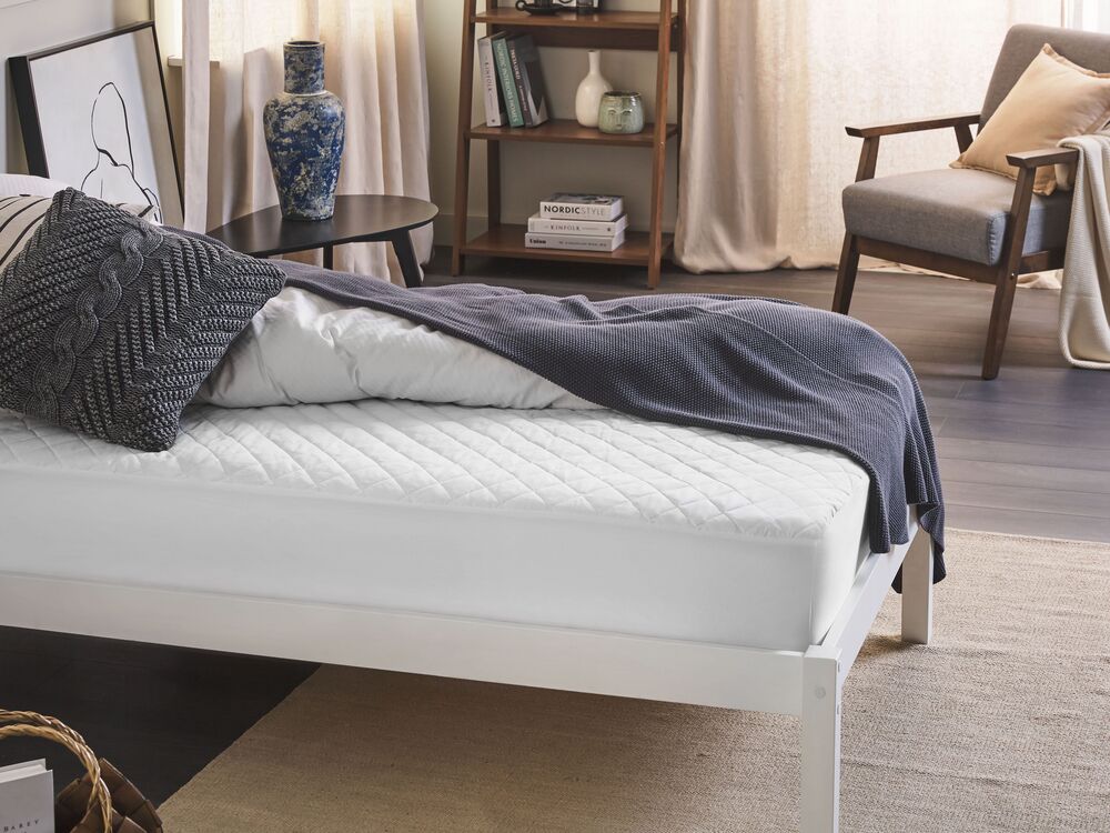 Polyester Mattress Protector VILLUERCA 90 x 200 cm (EU Single)