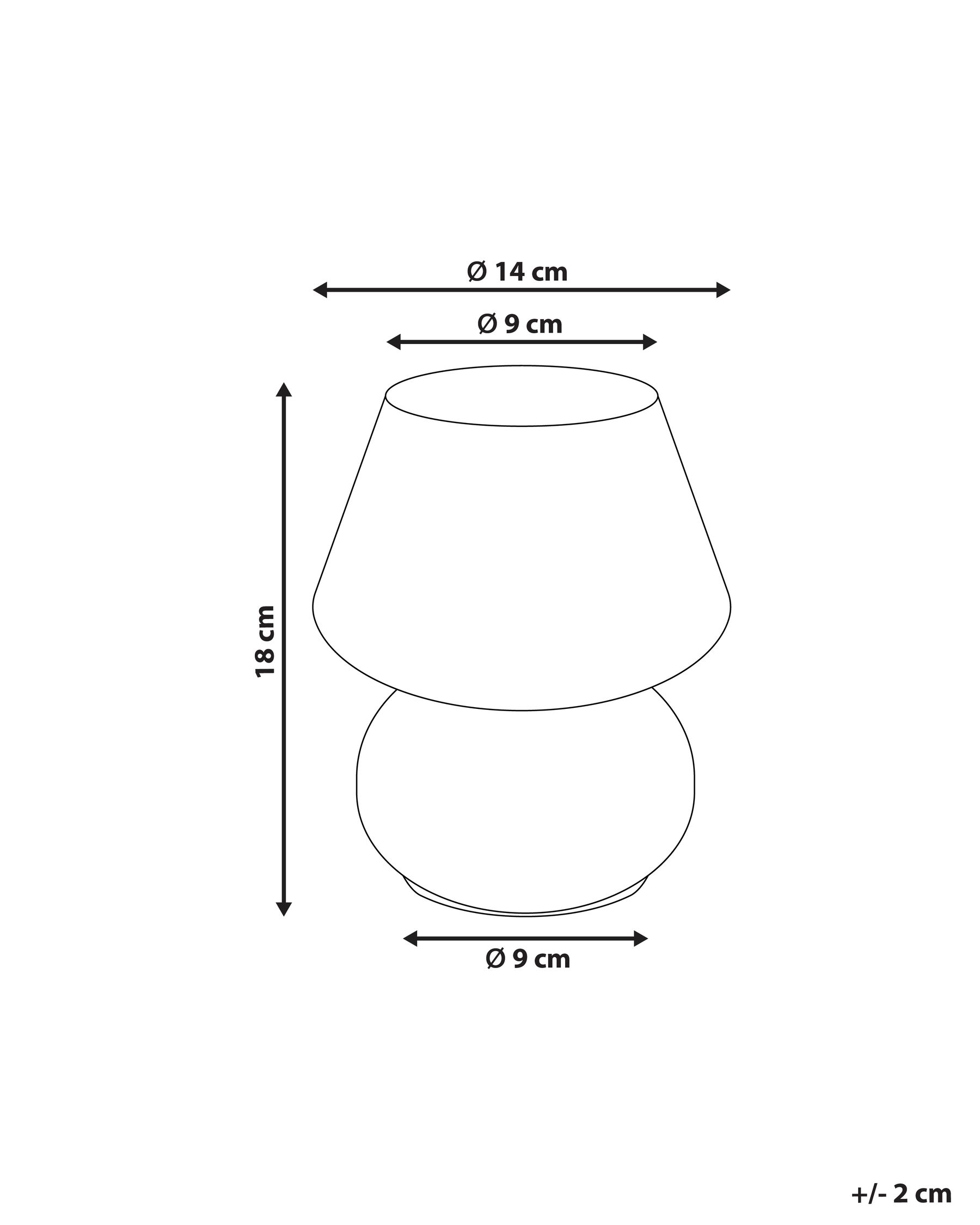 Table Lamp LOBO Glass White_955201