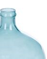 Glass Decorative Vase 39 cm Light Blue ROTI_823659
