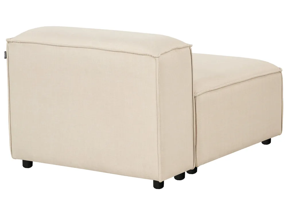 Modular Corner Sofa 4 Seater ARDAL Fabric Beige Left Hand_947914