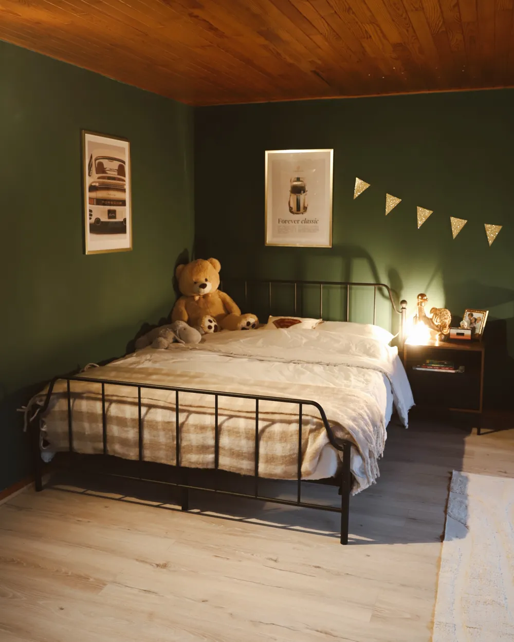 Bed Metal MAURESSAC 160 x 200 cm (EU King Size) Black_1047168