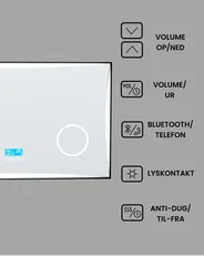 LED-badeværelsesspejl ONLAY 100 cm 60 cm Sølv_940477