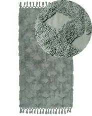 Tappeto KARS Verde 80 x 150 cm Cotone_840533