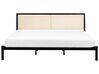 Bed metaal zwart/lichtbeige 180 x 200 cm CLAMART_931738