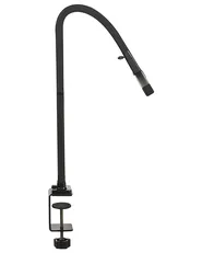 Lampada da tavolo con morsetto a LED AURIGA con sensore di movimento Metallo Nero_873100