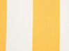 Lot de 2 coussins de jardin jaune et blanc TERNI_842511