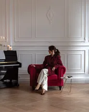 Armchair CHESTERFIELD Velvet Burgundy_1182607