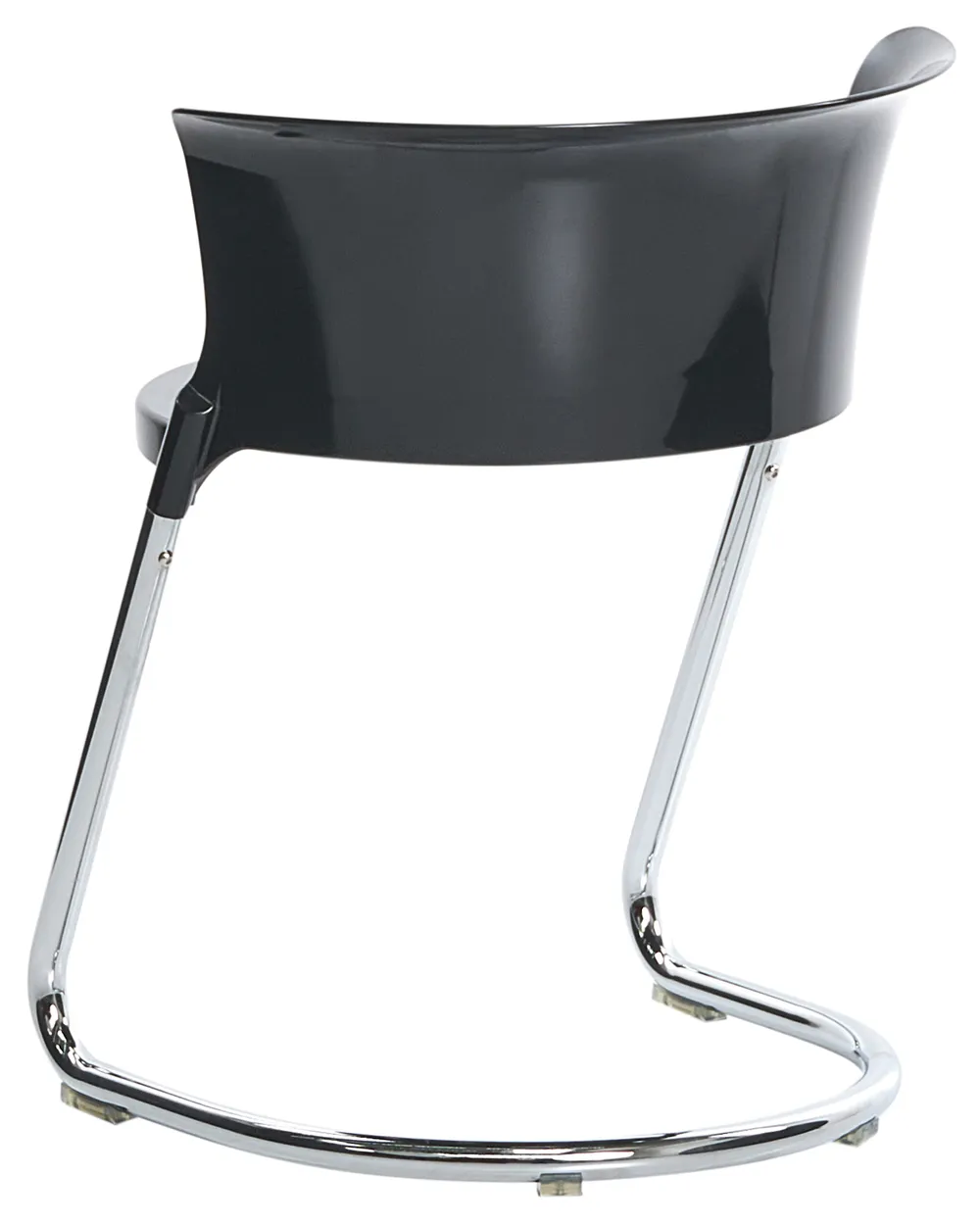 Set of 2 Dining Chairs OSHKOSH Black_1107674