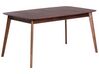 Extending Dining Table 150/190 x 90 cm Dark Wood MADOX_777897