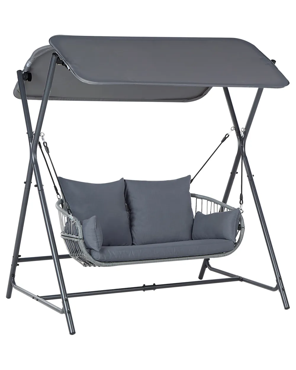 Patio Swing FIASTRA Metal Dark Grey_961469