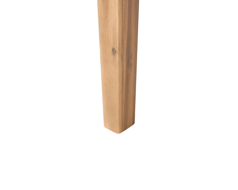 Stół ogrodowy CHIOGGIA 90 cm 180 cm Certyfikowane drewno akacjowe Jasnobrązowy_1038385
