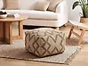 Pouffe GOPI Jute Beige