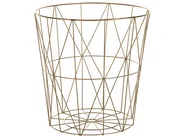 Side Table LANARK with Storage Gold_721371